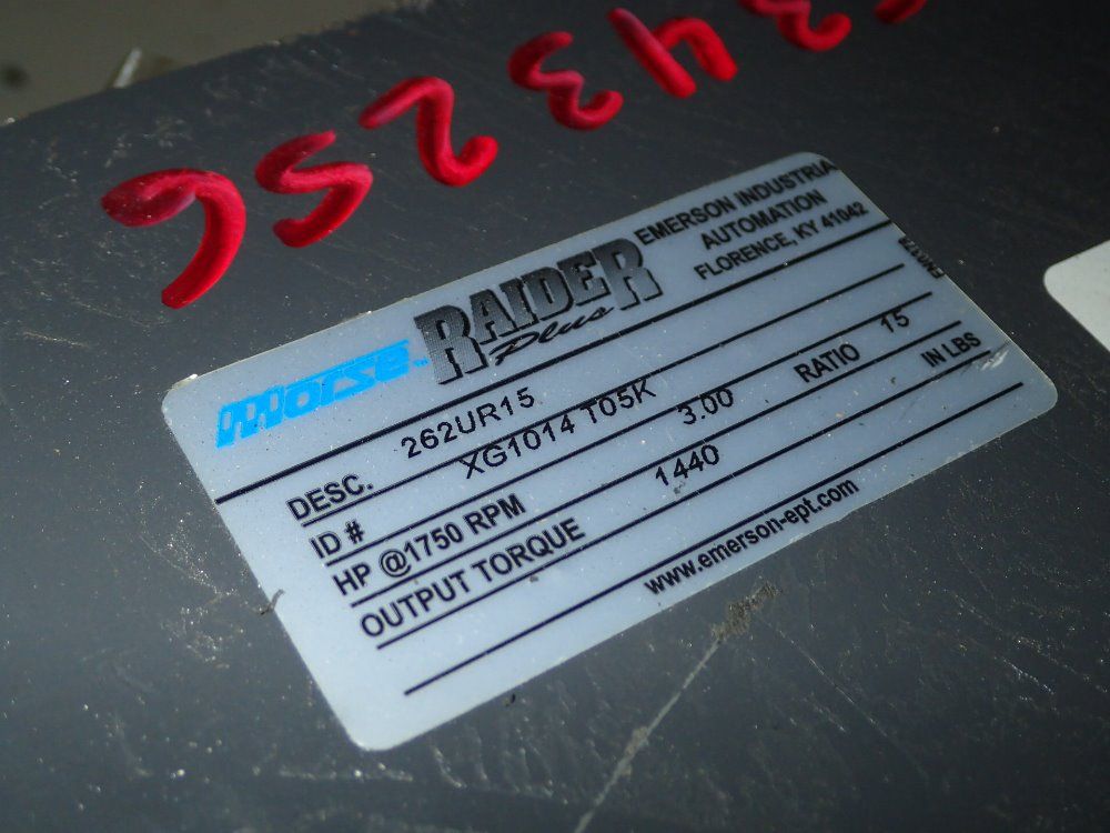 Morse Raider Gear Reducer