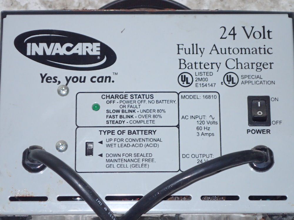 Invacare Battery Charger