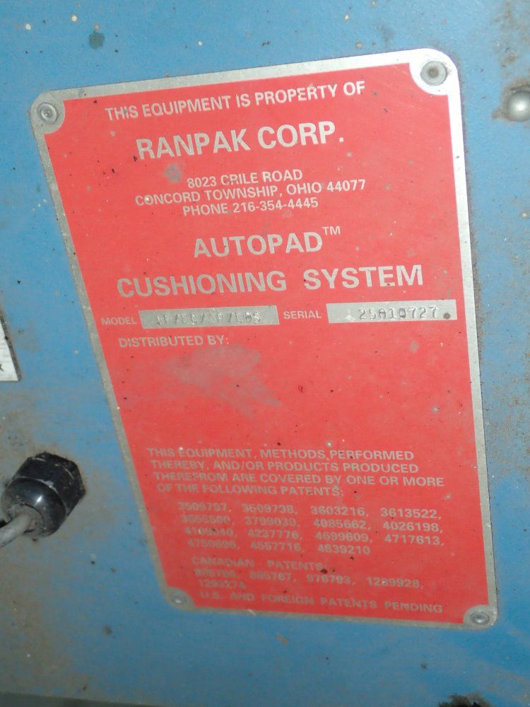 Padpak Cushioning System