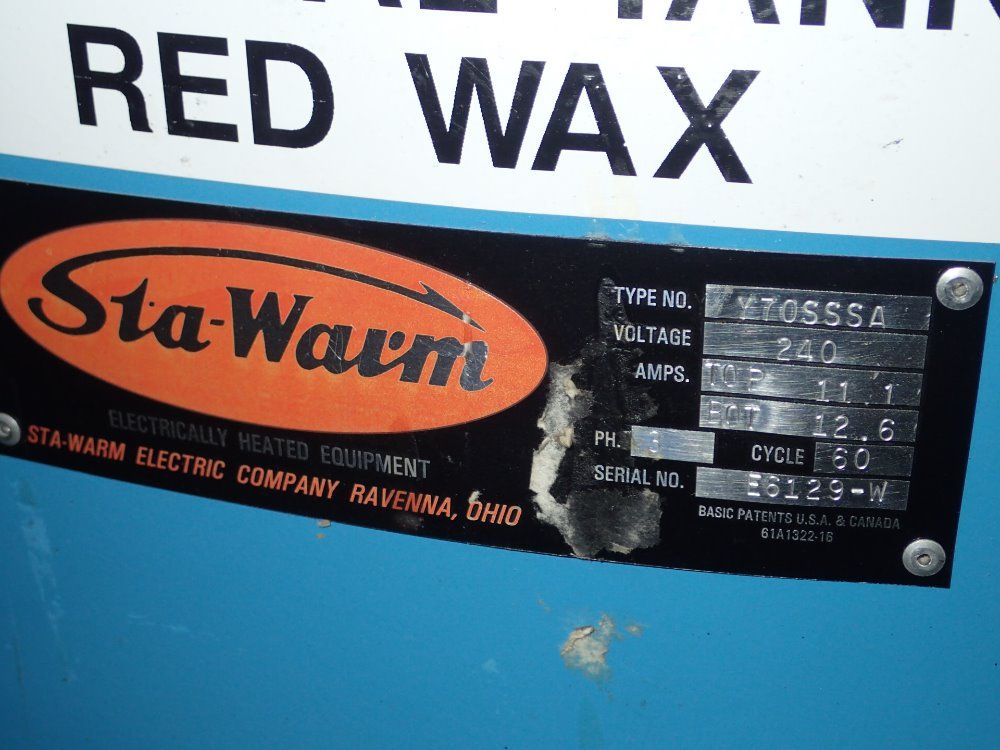 Sta - Warm Heated Tank W/ Mixer