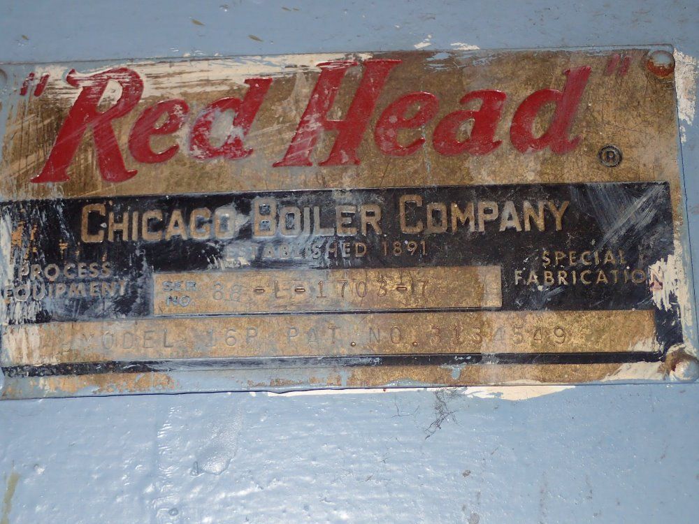 Chicago Boiler/ Read Head Sand Mill