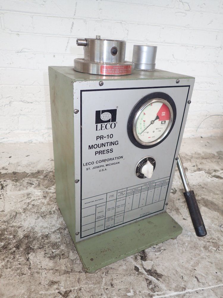 Leco Mounting Press