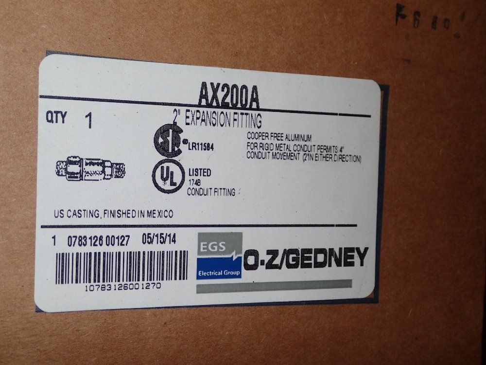 O - Z / Gedney Espanison Couplers