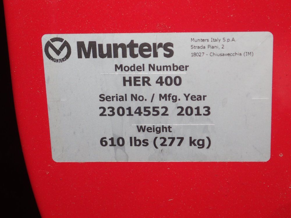 Munters Electric Heater