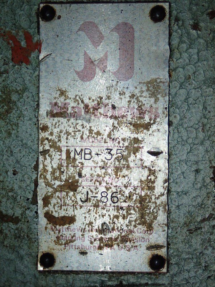 Matthew Pneumatic Press