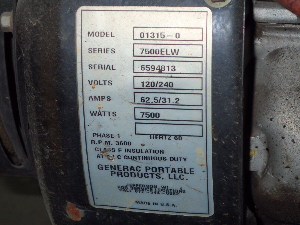 Generac Portable Generator