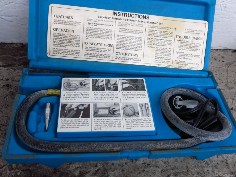 Easy Test Air Inflator