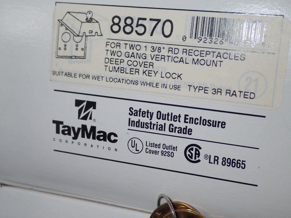 Taymac Outlet Box Covers