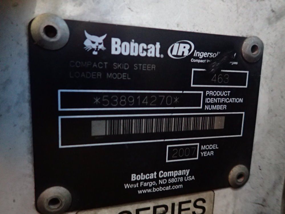Bobcat Compact Skid Steer