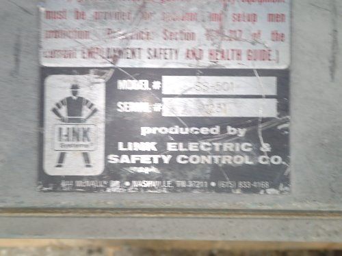 Link Electric & Safety Control Company Electrical Controller