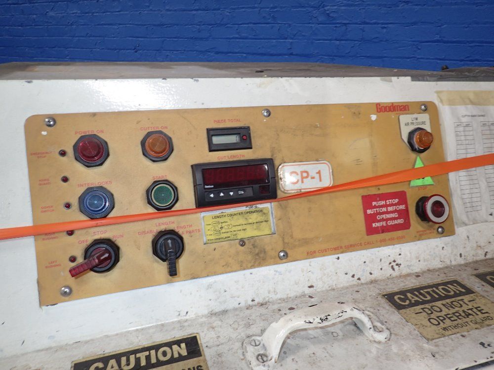 Goodman Cut To Legnth Machine