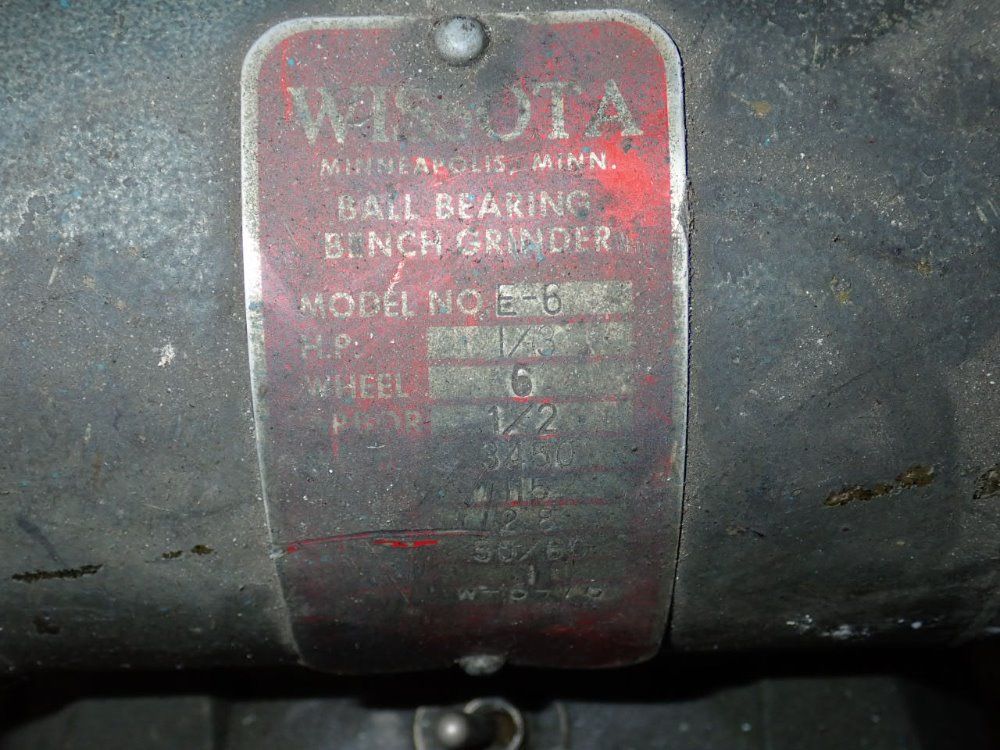 Wissota Pedestal Grinder