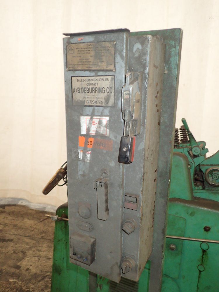 F.j. Littell Cradle Reel / Straightening Machine