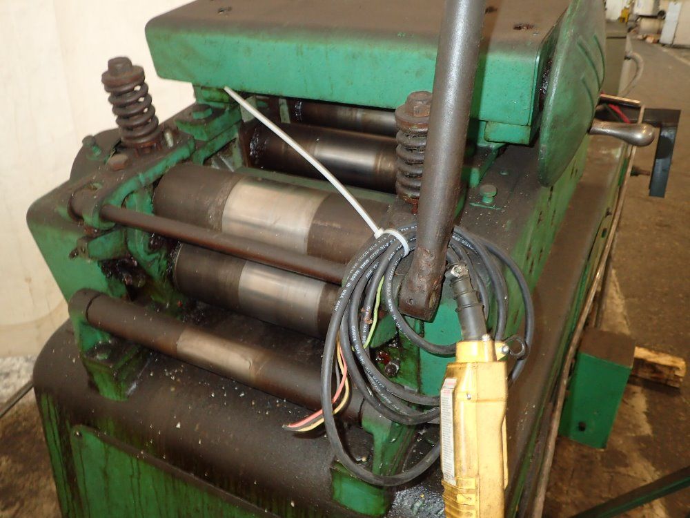 F.j. Littell Cradle Reel / Straightening Machine