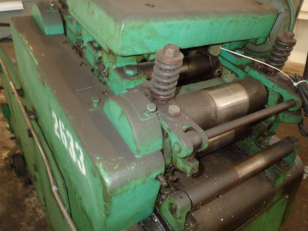 F.j. Littell Cradle Reel / Straightening Machine