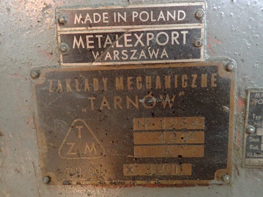 Tarnow Gap Bed Lathe