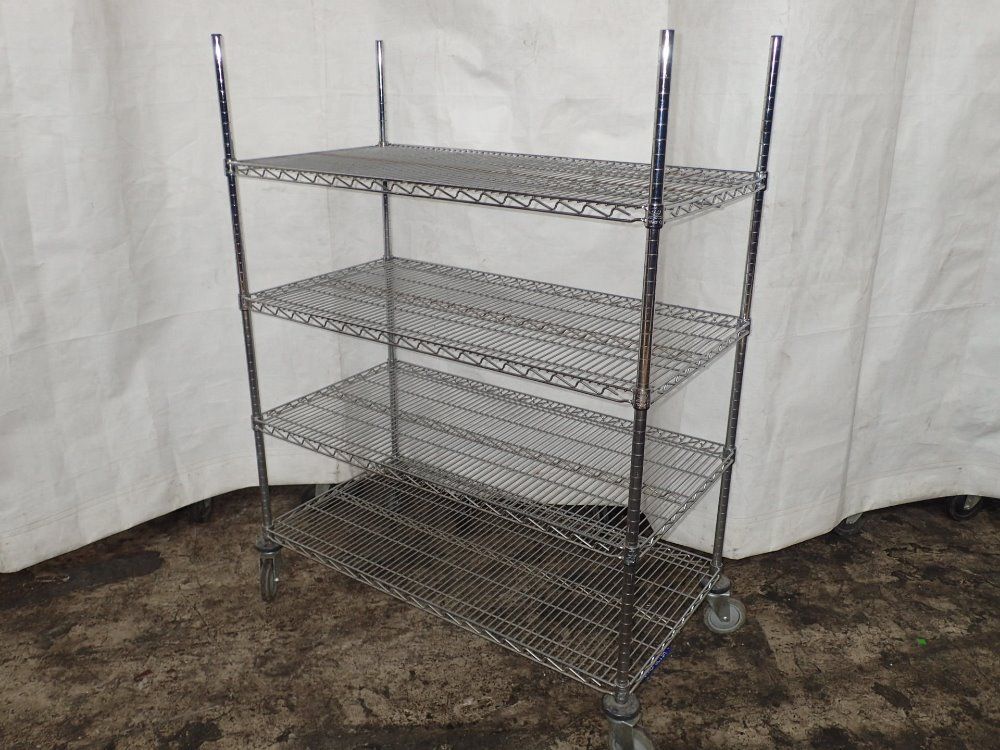 Nexel Portable Wire Shelf Unit
