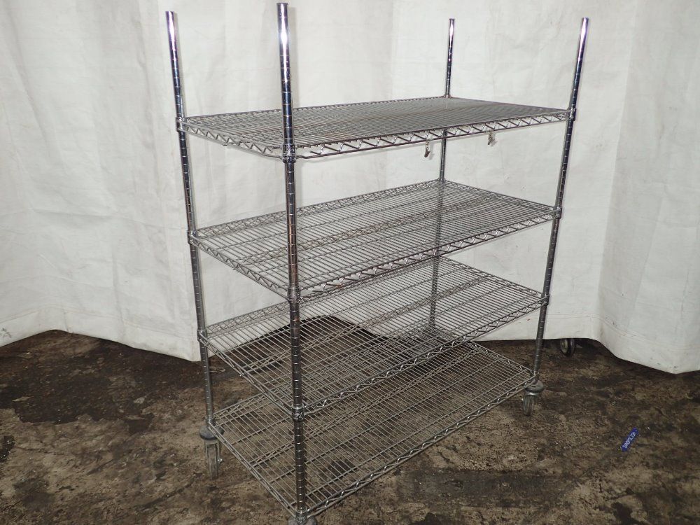 Nexel Portable Wire Shelf Unit
