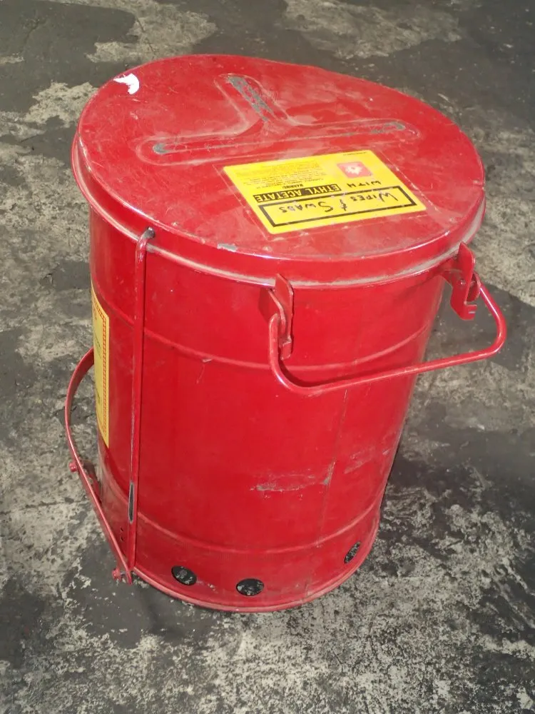 Lab Safety Oily Waste Can