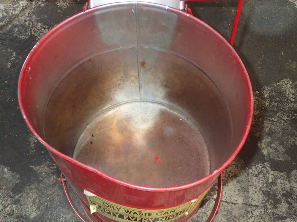 Lab Safety Oily Waste Can