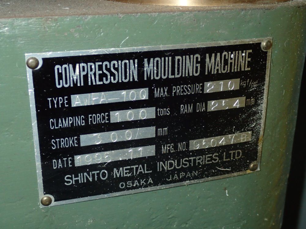 Shinto Compression Molding Machine
