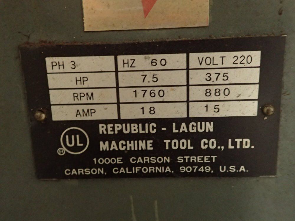 Repulic-lagun Lathe