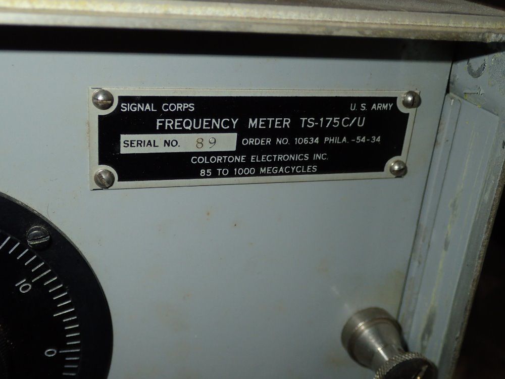 Colortone Electronics Frequency Meter