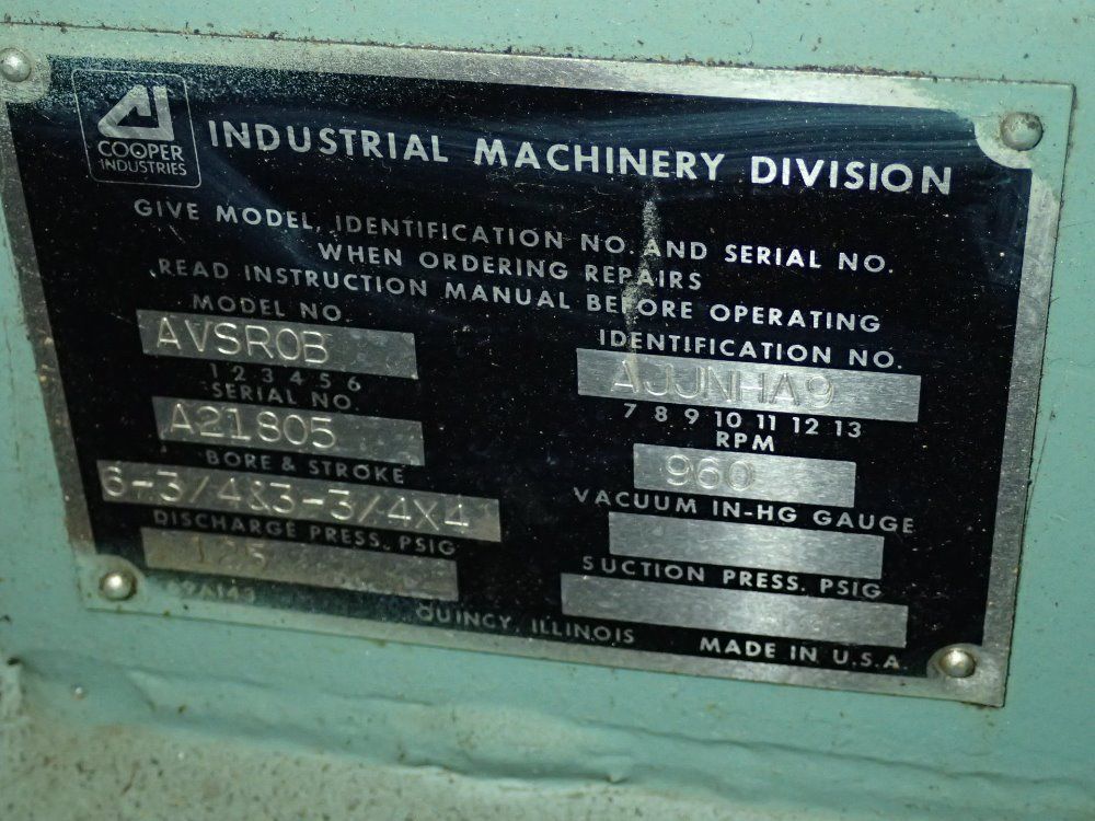 Indurstrial Machinery Air Compressor