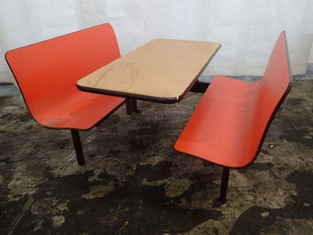 Plymold Booths Cafeteria Table