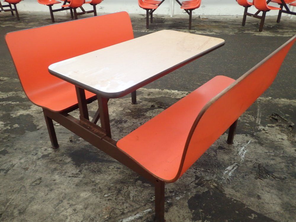Plymold Booths Cafeteria Table
