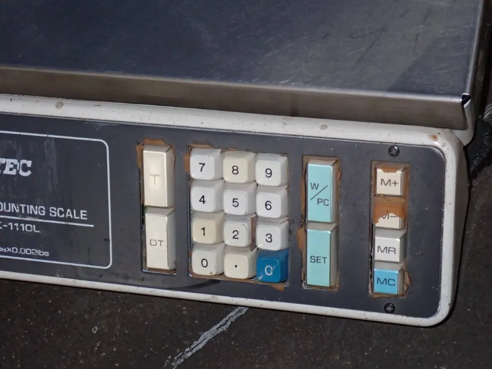 Tec Digital Counting Scale