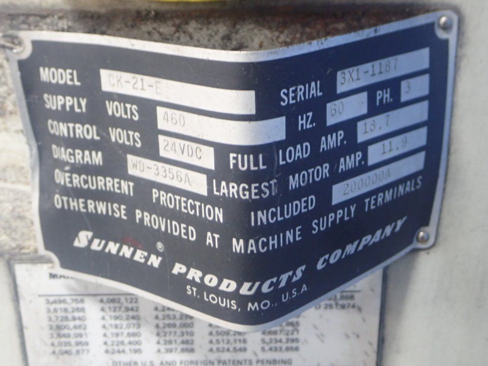 Sunnen Vertical Hone