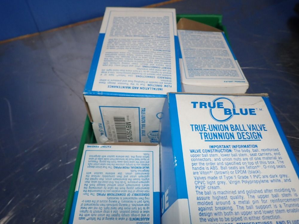 True Blue Pvc Ball Valves