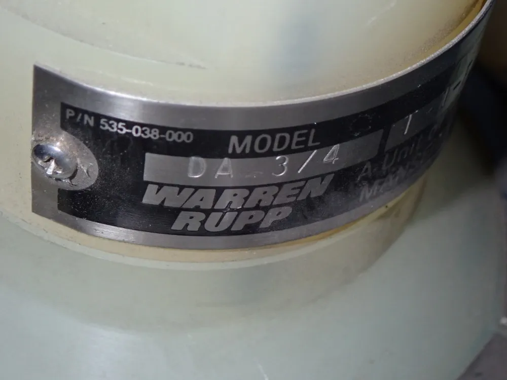 Warren Pump Diaphragm Pump