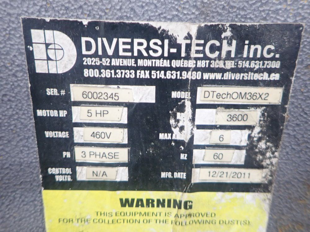 Diversi-tech Mist Collector