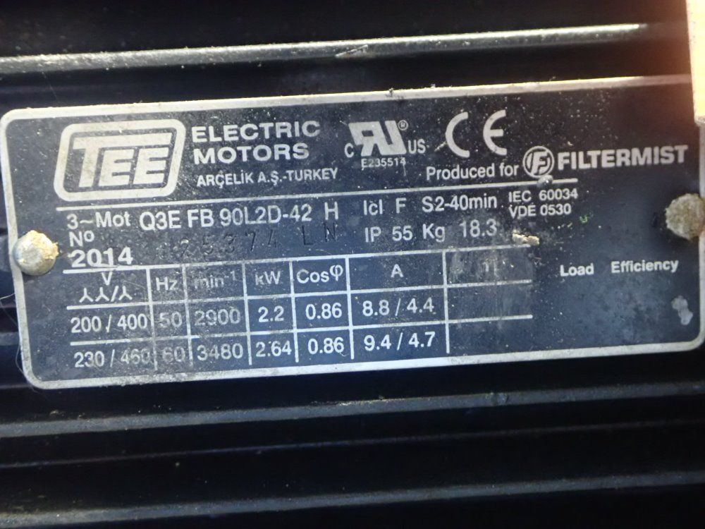 Royal / Filtermist Mist Collector