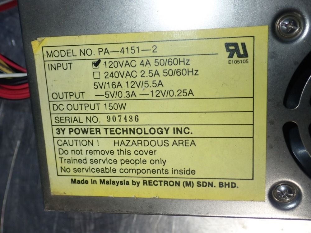 Rectron/3y Power Power Supply