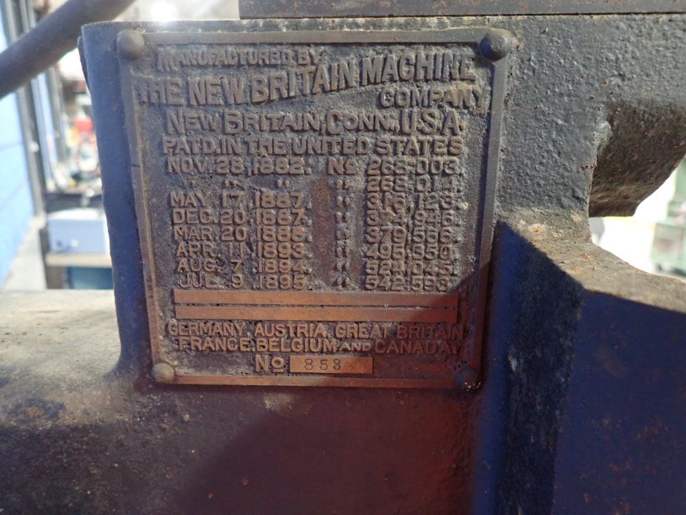 New Britain Vertical Mill