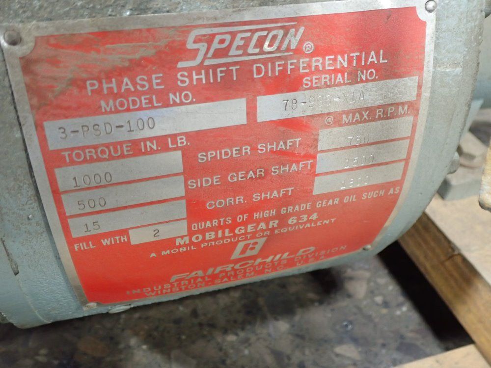 Specon Phase Shift Differential