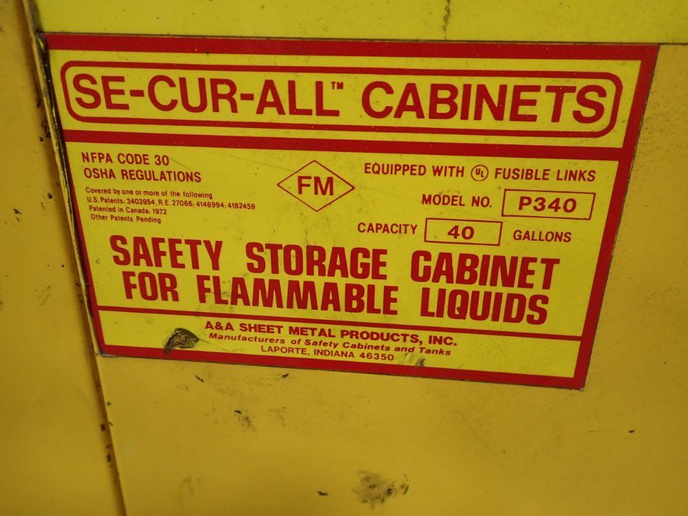 A&a Flammable Cabinet