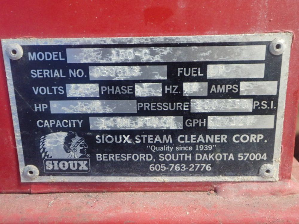 Sioux Steam Cleaner