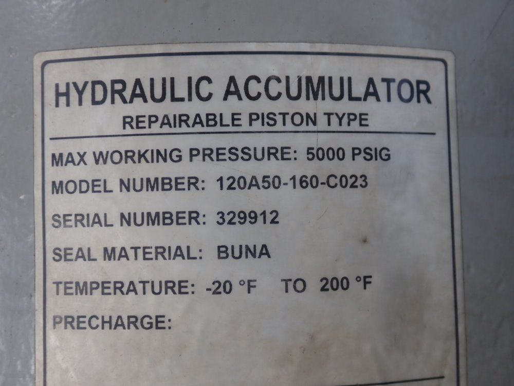 Accumlators Inc Accumulator Assembly