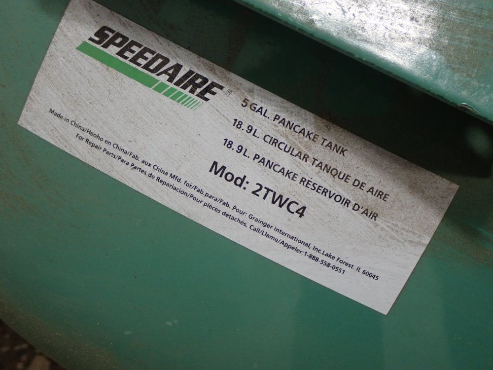 Speed Aire Pancake Tank