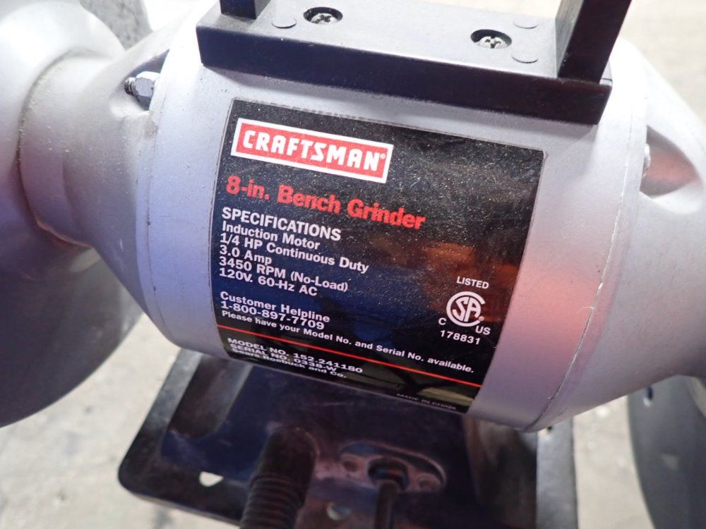 Craftsman Bench Grinder