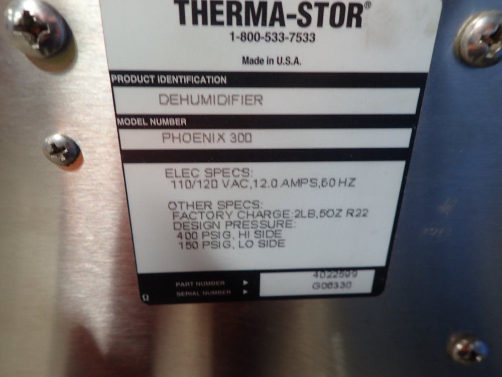 Therma Star Dehumidifier