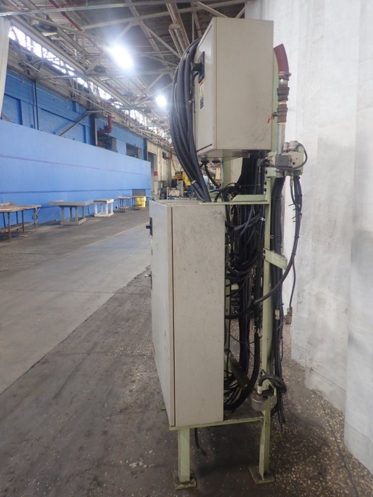 Omron Enclosure W/ Programmable Logic Controller & Electrical Components