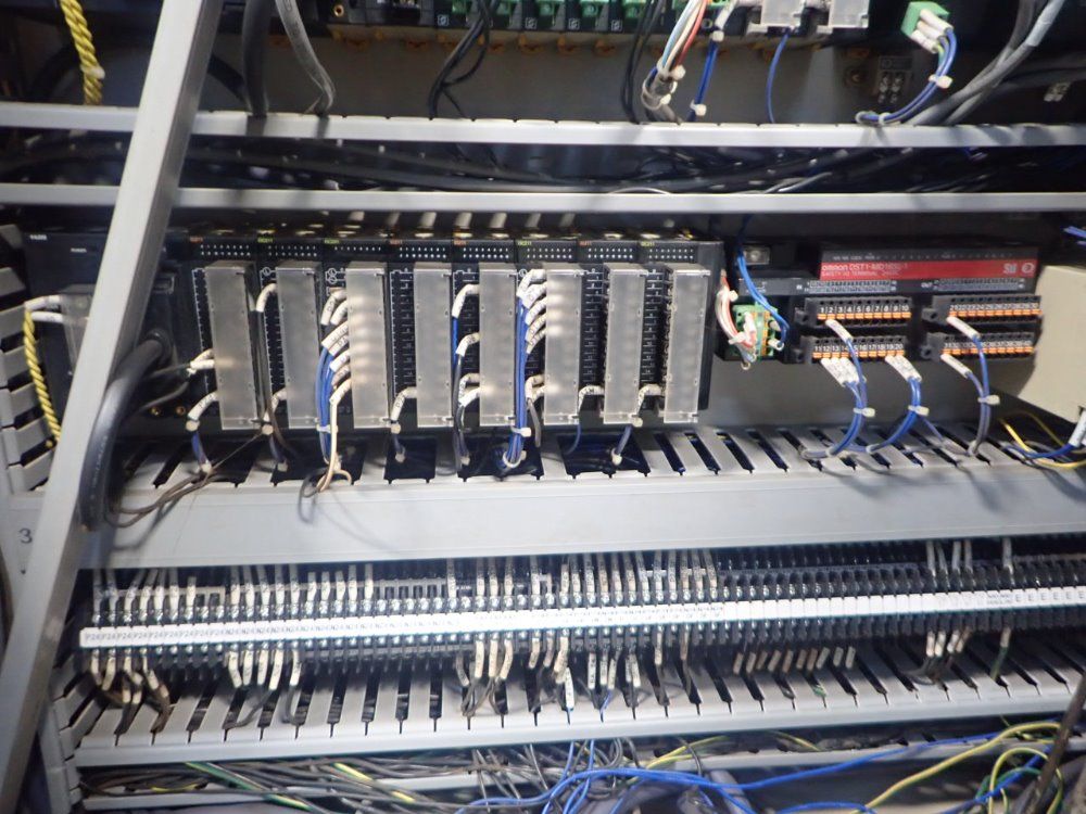 Omron Enclosure W/ Programmable Logic Controller & Electrical Components