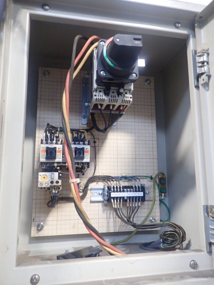 Omron Enclosure W/ Programmable Logic Controller & Electrical Components