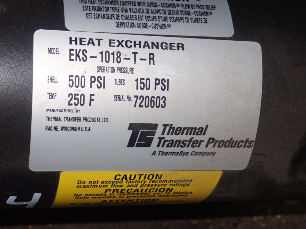 Thermal Transfer Products Heat Exchanger