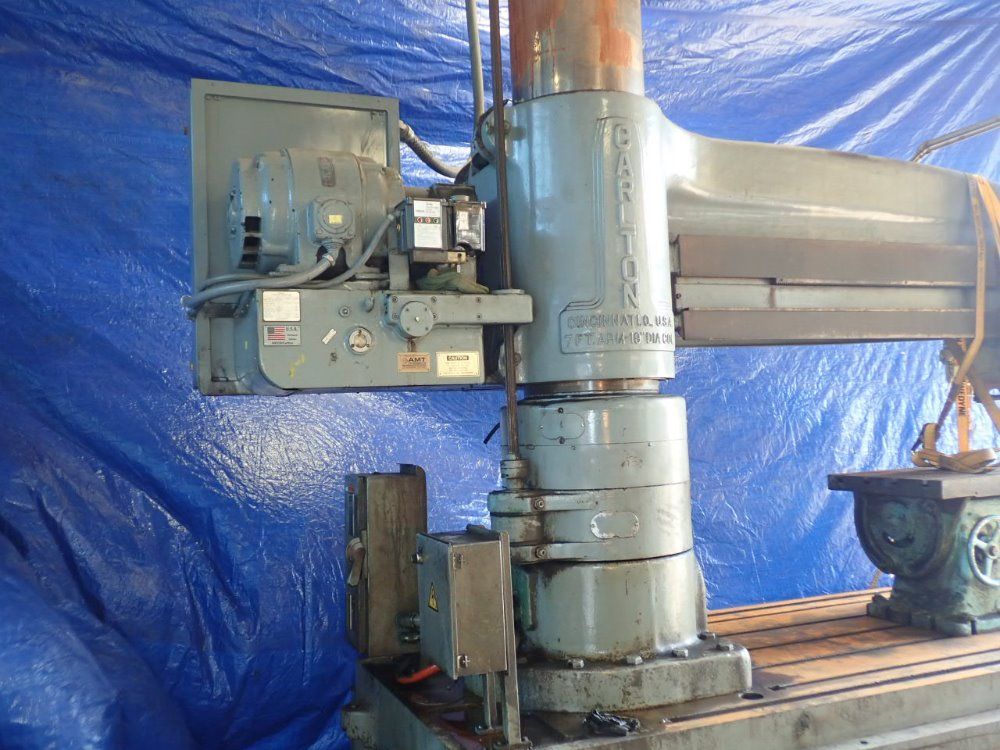 Carlton 19" Column X 7' Arm 4a Radial Arm Drill - 4a